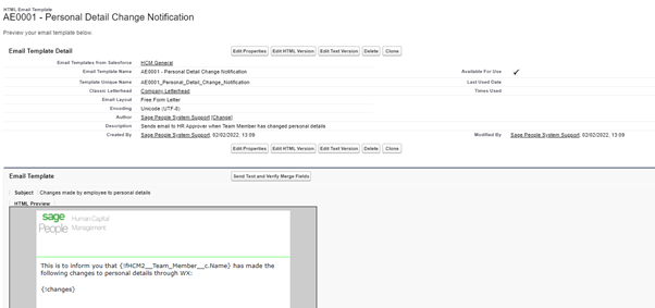 Sage People Email templates. Learn more.