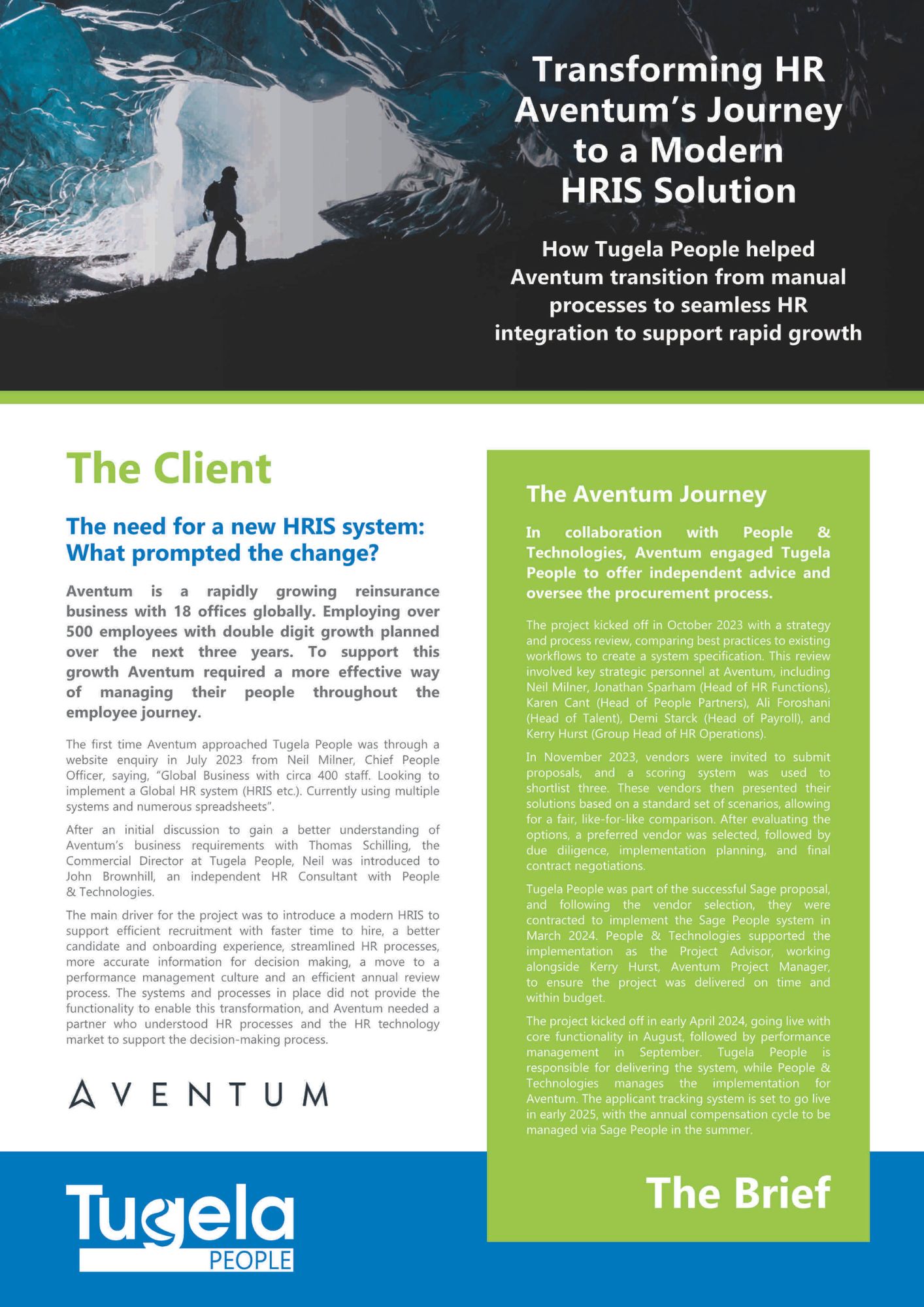 Transforming HR: Aventum's Journey to a Modern HRIS Solution