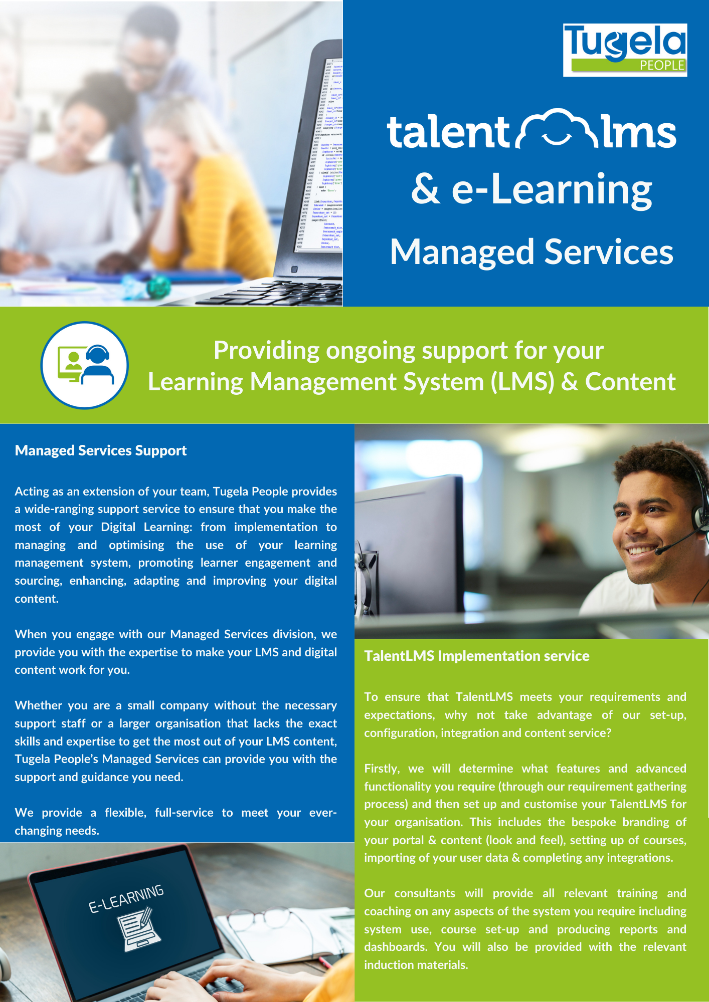 Managed Services for TalentLMS & eLearning