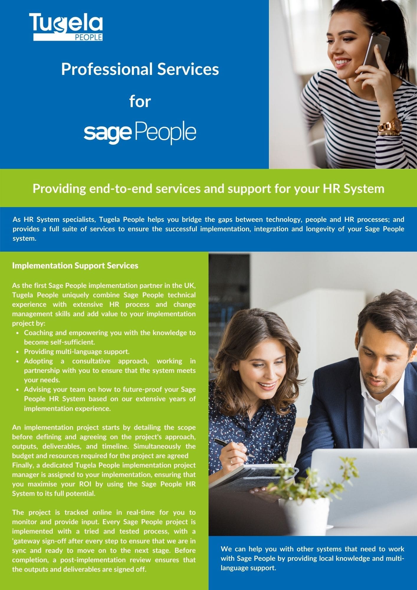 Professional Services for Sage People. Read more